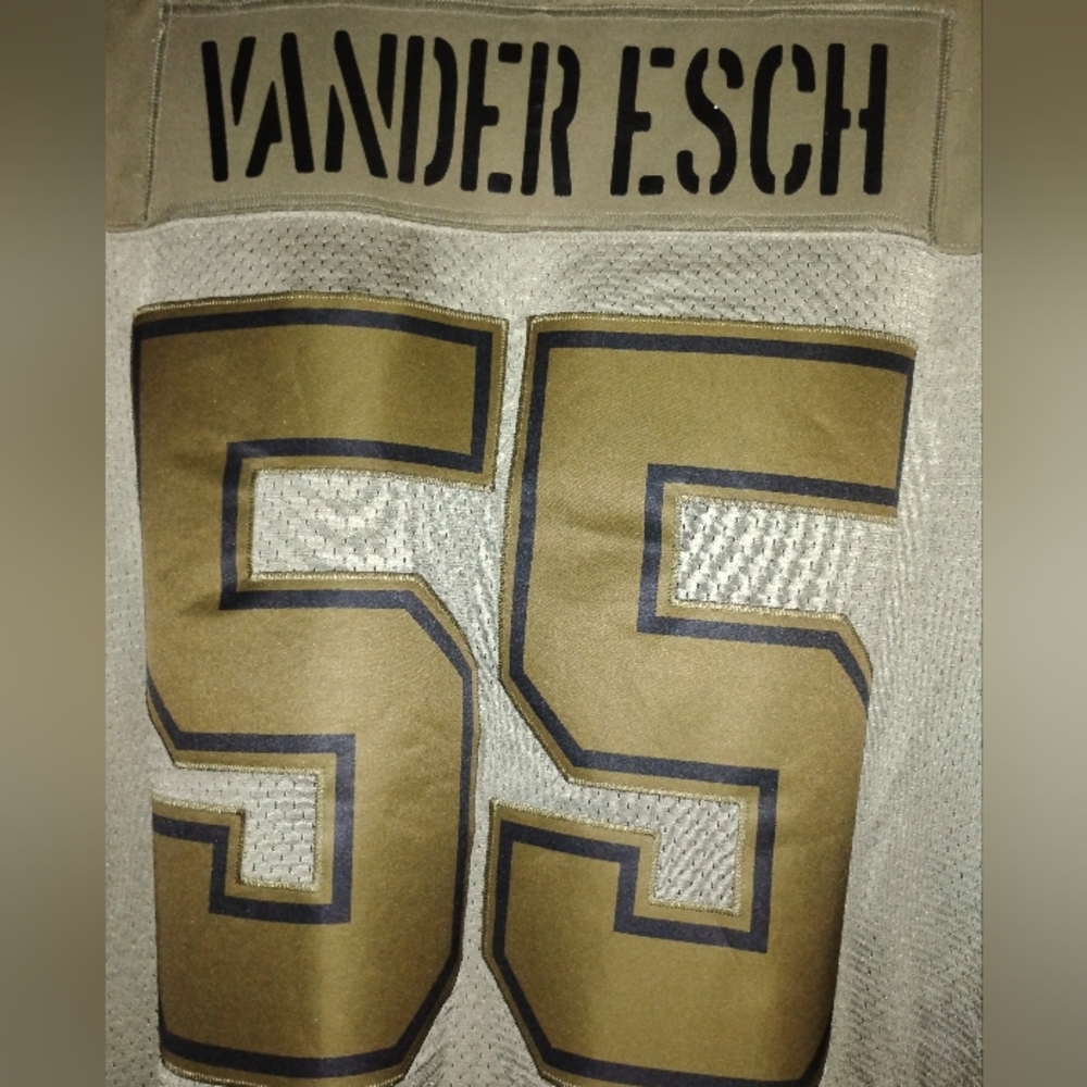 Nike Jersey Mens XXL Olive Green Salute To Service Dallas #55 - Picture 15 of 16